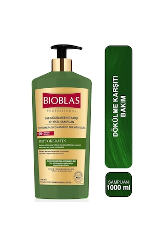 Phytokeratin Saç Dökülmesine Karşı Şampuan 1000 Ml 2 Adet Tüm Saç Tipleri