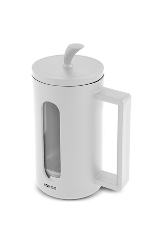 Karaca Leya French Press Beyaz 800 Ml Beyaz