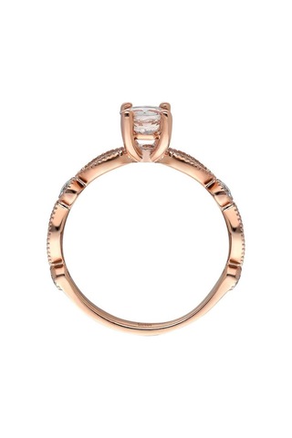 Sirius Pırlanta Ve Morganite Taşlı Vintage Yüzük 0841R0031