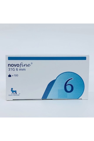 Novofine 6 MM x 31 G İnsülin İğne Ucu