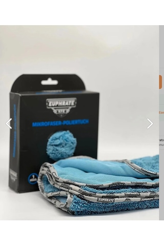 Alman Üretim Tank Bezi 75x55cm Mavi-yeşil- Gri- Bej +sihirli Sünger