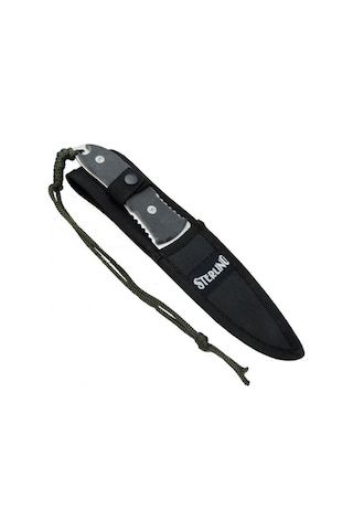 Sterling T 0011 Outdoor Kamp Bıçağı 25cm Siyah