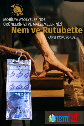 Nem Toplayıcı Ve Rutubet Giderici Kötü Koku Küf Ve Korozyon Önleyici 1 Kutu 2 Paket 1 Kg