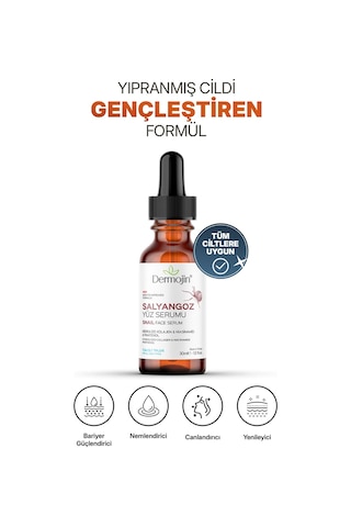 Ve Salyangoz Serumu 30 Ml Glycolic Acid Ve Hydrolyzed Collagen