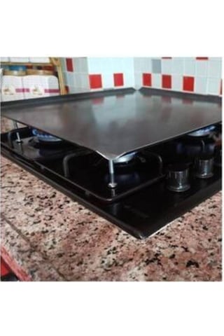 Kare Set Üstü Ocak Gözleme Yufka Ekmek Bazlama Sacı Mangal Köfte Tantuni Kokoreç Kare Saç