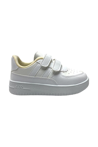 Çocuk Sneaker Spor Ayakkabı Beyaz-beyaz