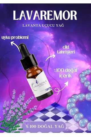 Lavaremor Doğal Lavanta Uçucu Yağı 10 ML