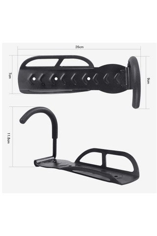 Forte Gt Dikey Bisiklet Duvar Askısı Xbyc 2151 Siyah