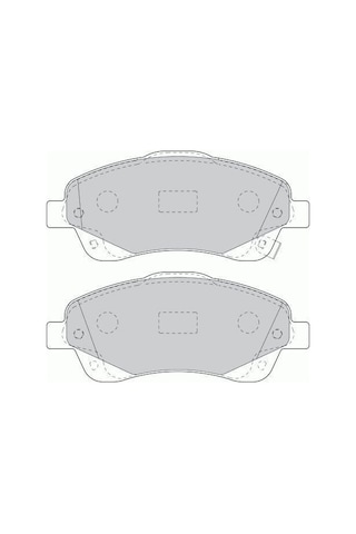 Toyota Verso Ön Fren Balata 2004-2009 0446505130 Gdb3336 1.6