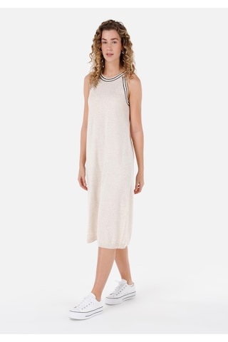 Colins Regular Fit Kadın Ekru Kolsuz Elbise Cl1068052 Q1.v1 Ecm Ecru Melange