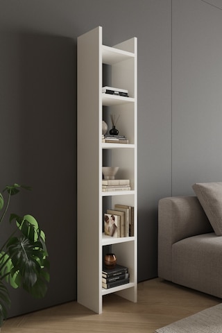 Classy 106uraz 5 Raflı Kitaplık Beyaz