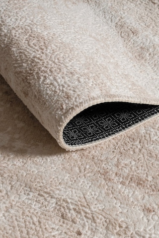 Valeryhome Violet Koleksiyonu Yıkanabilir Kaymaz Taban Salon,oturma Odası,mutfak,antre,koridor Halısı Bej Bej