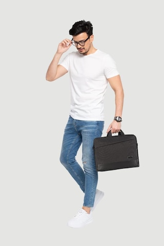 Mila ML-T504 Viena Serisi 15.6" Su Geçirmez Kumaş, Laptop ,Notebook Taşıma Çantası -Gri