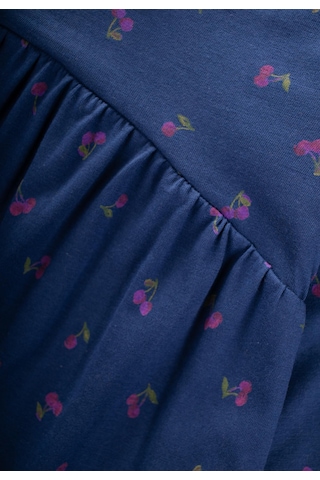 Desenli Mevsimlik Elbise 1-7 Yaş Kiraz Desen Kiraz Desen