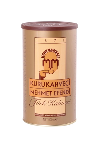 Kurukahveci Mehmet Efendi Türk Kahvesi 500 Gr Teneke X 4 Adet Öğütülmüş