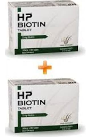 Hp Biotin 5 Mg 120 Tablet 2 Adet S.K.T 04 2023