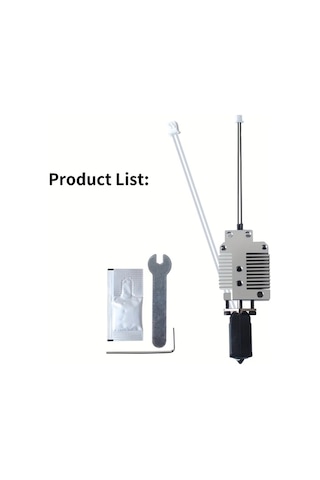 Xuweiwei Sv08 3d Yazıcı Aksesuarları Hot End Kit Ekstrüder Sıcak Ucu Delik Seti 04mm Hızlı Baskı İçin İyileştirilmiş Hotend Yüksek Sıcaklık Dayanımı