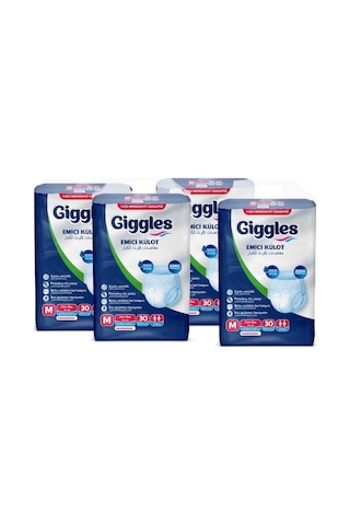 Giggles Yetişkin Emici Külot M 4 x 30'lu