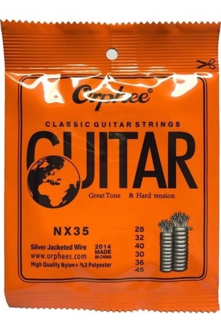 Orphee Nx35 Model Klasik Gitar Tel Seti-Pena