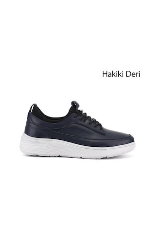 Gönderi(R) Gönderi R Erkek Lacivert Bağcıklı Hakiki Deri Sneaker Ddma85142870
