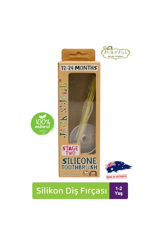 Jack N'jill Silikon Diş Fırça 12-24 Ay