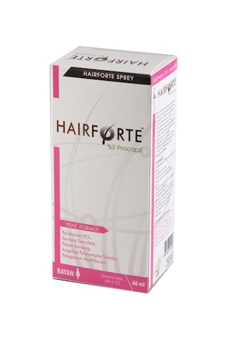 Hairforte Procapil Kadınlar için Saç Dökülmesine Karşı Sprey 60 ML