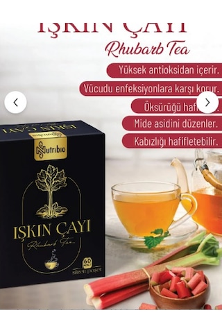 Işkın Çayı %100 Doğal Bitkisel Çay- 60'lı Süzen Poşet