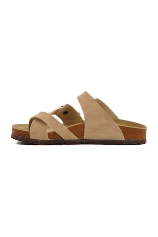 Bej Hafif Unisex Terlik 20-320 G Bej