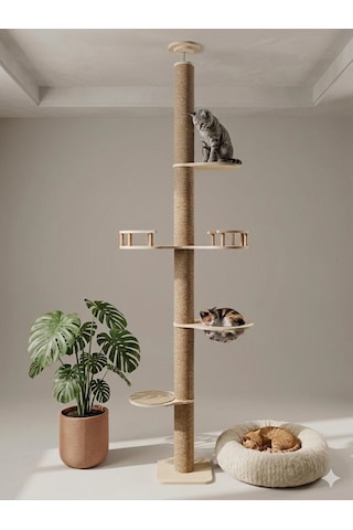 Premium/lüks Kedi Kulesi, Kedi Kulesi, Kedi Oyun Kulesi, Kedi Tırmala Kulesi, Size Özel Yükseklik
