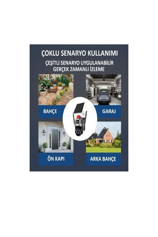 Okam Pro 6020 15mp 3 Lensli 4g Esım Destekli Güneş Enerjili Güven