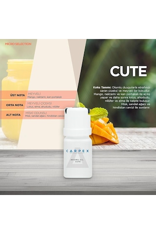 Carpex Micro Difüzör Koku Makinesi Siyah+Cute 50ml