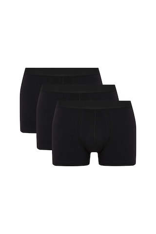 Defacto Regular Fit 3'lü Boxer N4277AZ23AUBK81 Siyah