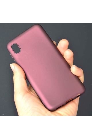 Samsung Uyumlu Galaxy A01 Core Kılıf Soft Mat Premier Case