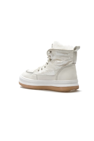 Guja Kadın Taş Detaylı Sneaker Günlük Bot 36-40 24k 23k321-7 Z Bej Bej