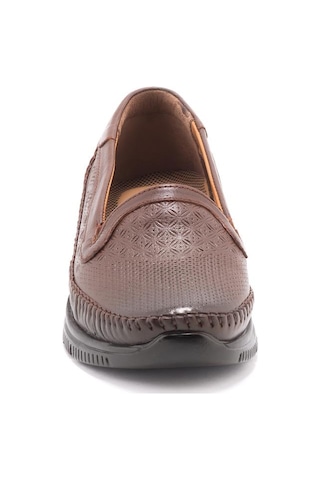 Forelli 29413 Eterna-G Taba Kadın Comfort Deri Ayakkabı