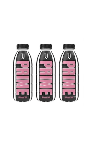 Prime Hydration Juventus Edition 500 Ml - Ejder Meyvesi Ve Açai Aromalı Sporcu İçeceği 3 Adet