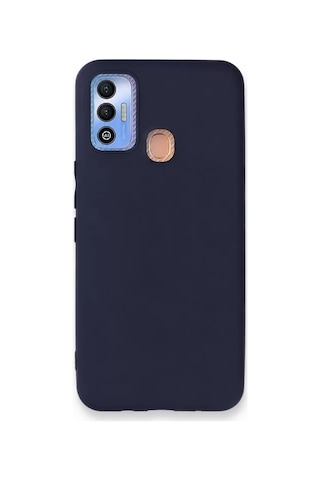 Spark 7t Kılıf First Silikon - Lacivert