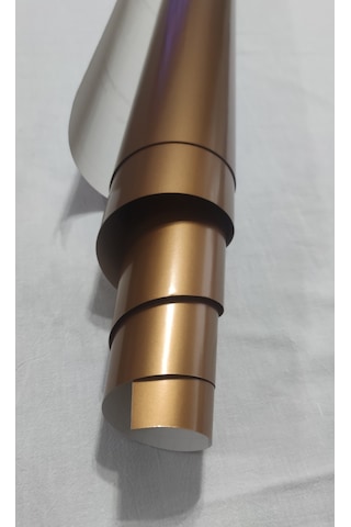Bakır Renk Dayanıklı Araç Motor Mobilya Folyosu 126cm X 50 Cm