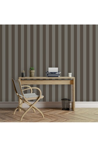 Çizgili Duvar Kağıdı Alfa 3704-6, Kahverengi, Gri, Kağıt Taban - 16.5 M² Bej - Kahverengi Çizgili Duvar Kağıdı Alfa 3704-6, Kahverengi, Gri, Kağıt Taban - 16.5 M² Bej - Kahverengi
