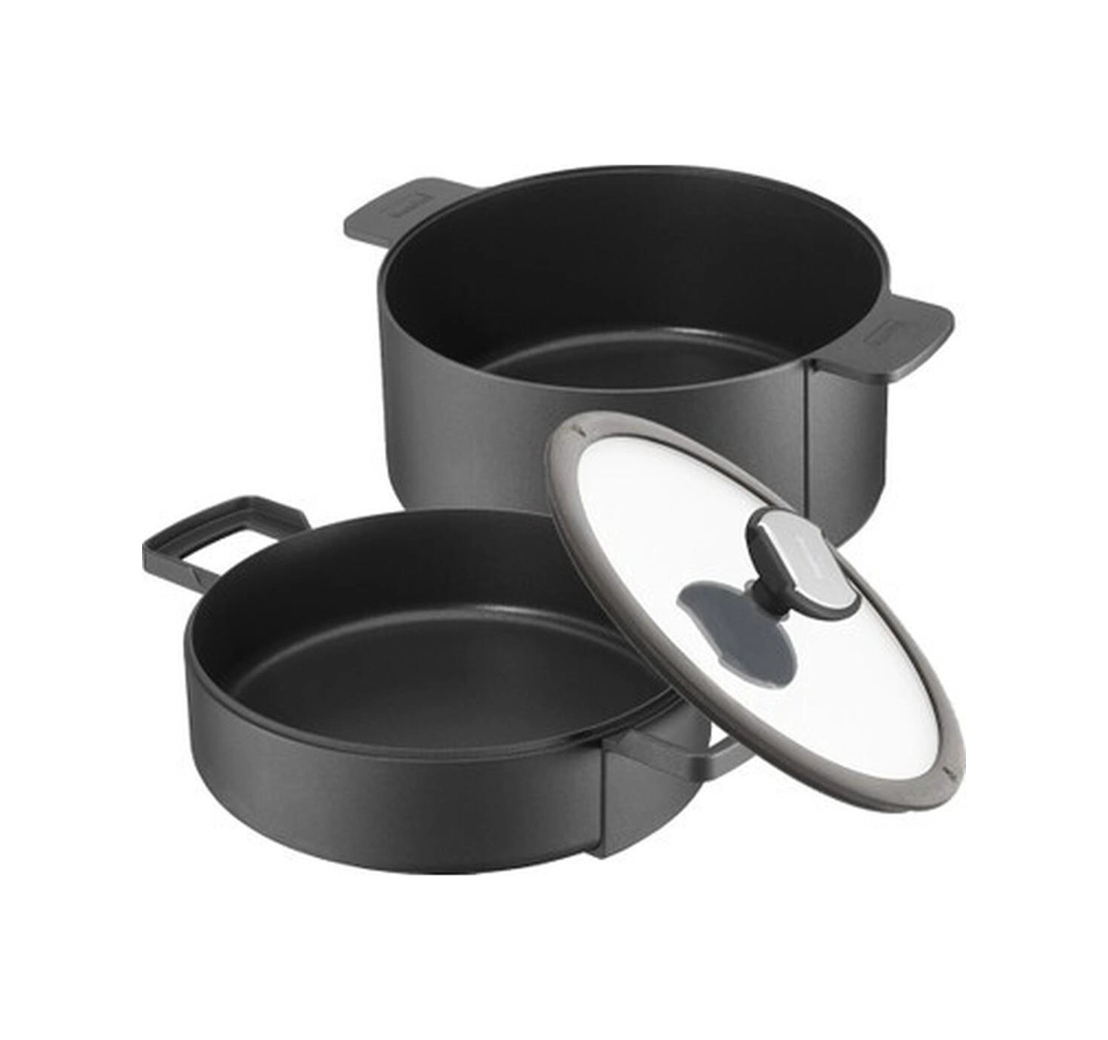 Berndes 035100 B.double Professionel 24 Cm Tencere Seti Bakır - Siyah