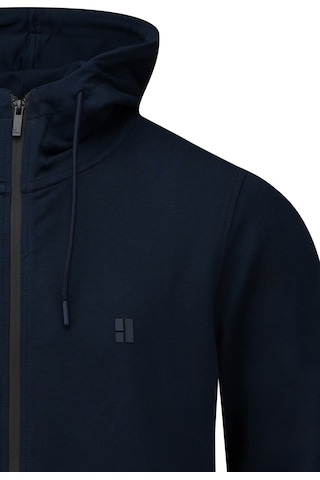 Hatemoğlu Lacivert Regular Fit Pamuklu Kapüşonlu Sweatshirt 2977615 Lacivert