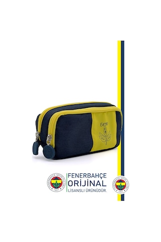 Fenerbahçe Orijinal Lisanslı Kalem Kalemlik Kuru Boya Silgi Hediyelik Set Lacivert 004 Lacivert