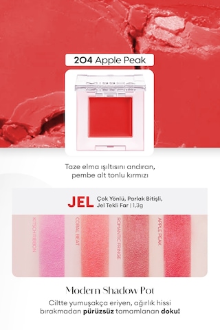 Missha Modern Shadow Pot 204 Apple Peak