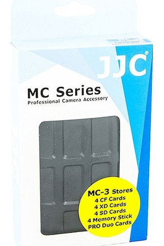 Cf- Sd- Xd Ms Pro Duo Hafıza Kartı Muhafaza Kabı Jjc Mc-3