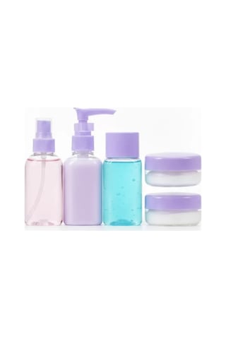 30 Ml 5 Parça Seyahat Şişesi Seti Sızdırmaz Taşınabilir Çok Renkli