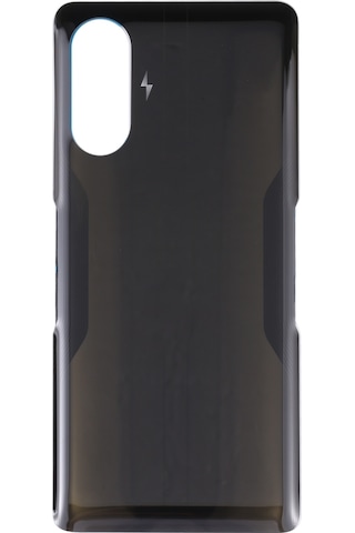 Xiaomi Redmi K40 Oyuncu Cam Pil Arka Kapağı (Siyah)