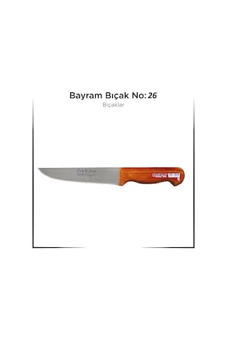 Büro Ev Ofis Mutfağı İçin 26cm Bursa İşi Bıçak Kasaplık Et Bıçağı Diğer