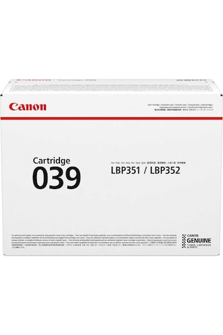 Canon Crg-039/0287c001  Toner