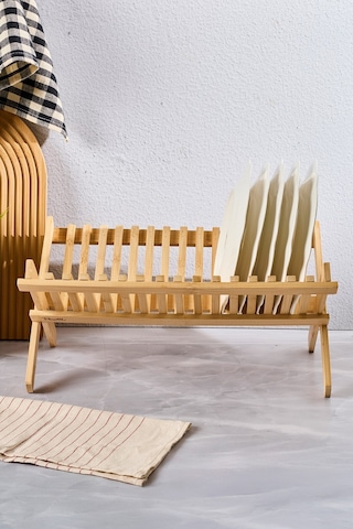 Nello Bambu Bulaşıklık Tabaklık Bambu Bambu