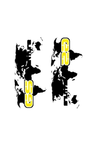 Bmw Gs Uyumlu Yan Çanta Yan Sticker